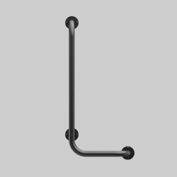 90° corner grab bars, powder-coated steel – left and right | BSD